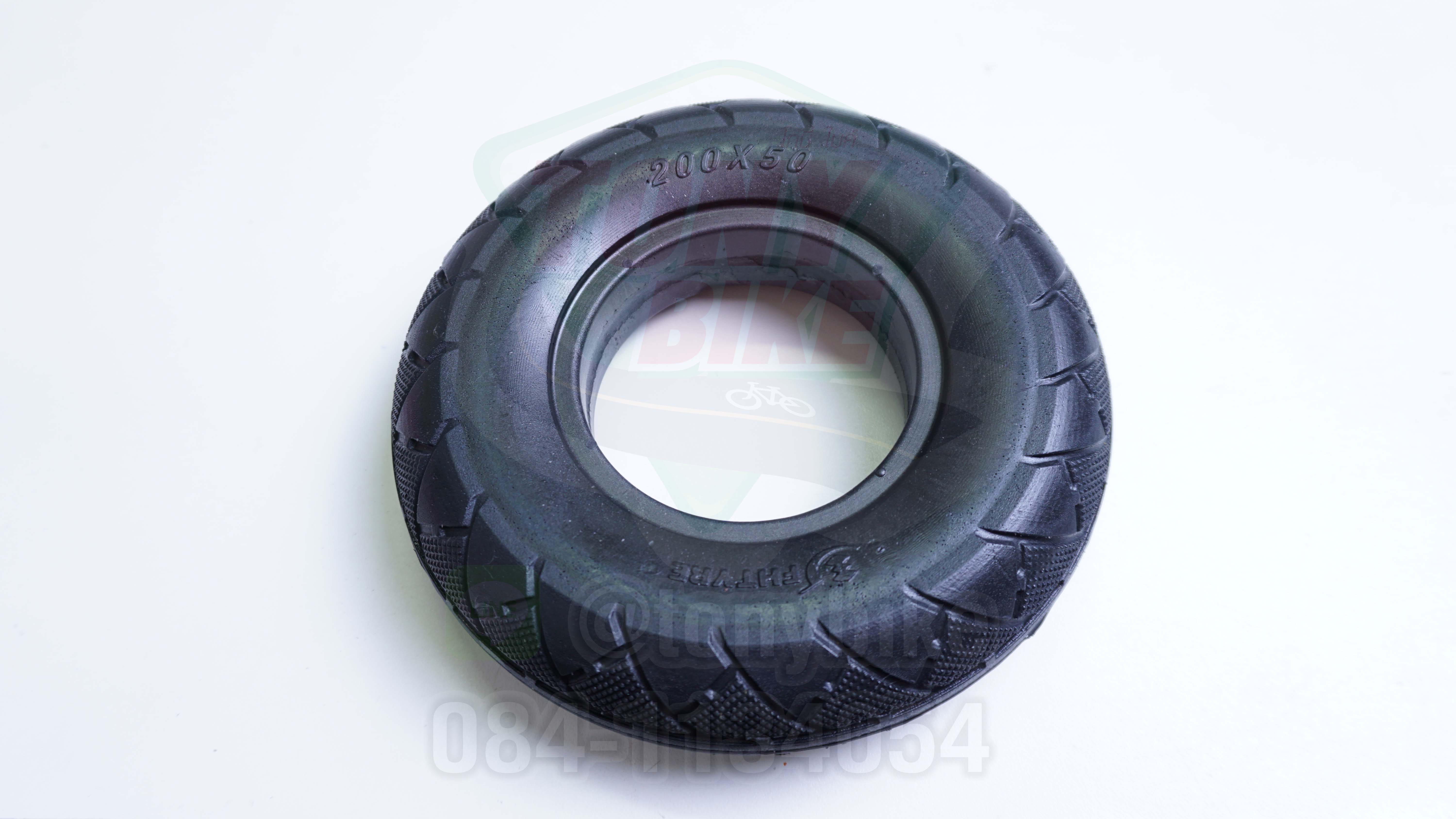 อะไหล่จักยานไฟฟ้า ยางตัน รถไฟฟ้า 8 นิ้ว 200 x 50 ยางตันจักรยานไฟฟ้า