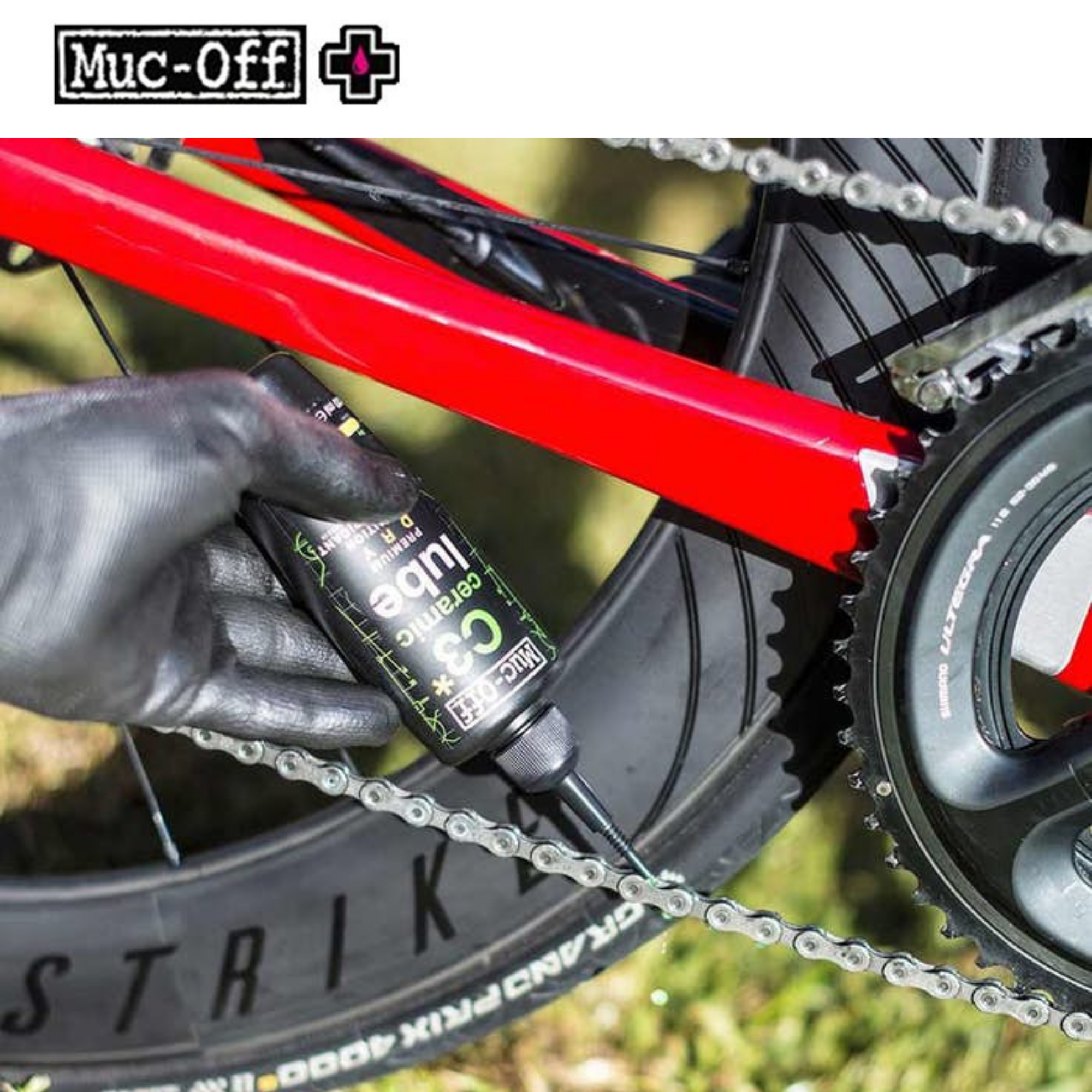 น้ำมันหยอดโซ่จักรยานพรีเมี่ยม MUC-OFF CERAMIC C3 แบบเปียก แบบแห้ง WET/DRY 50ml 120ml