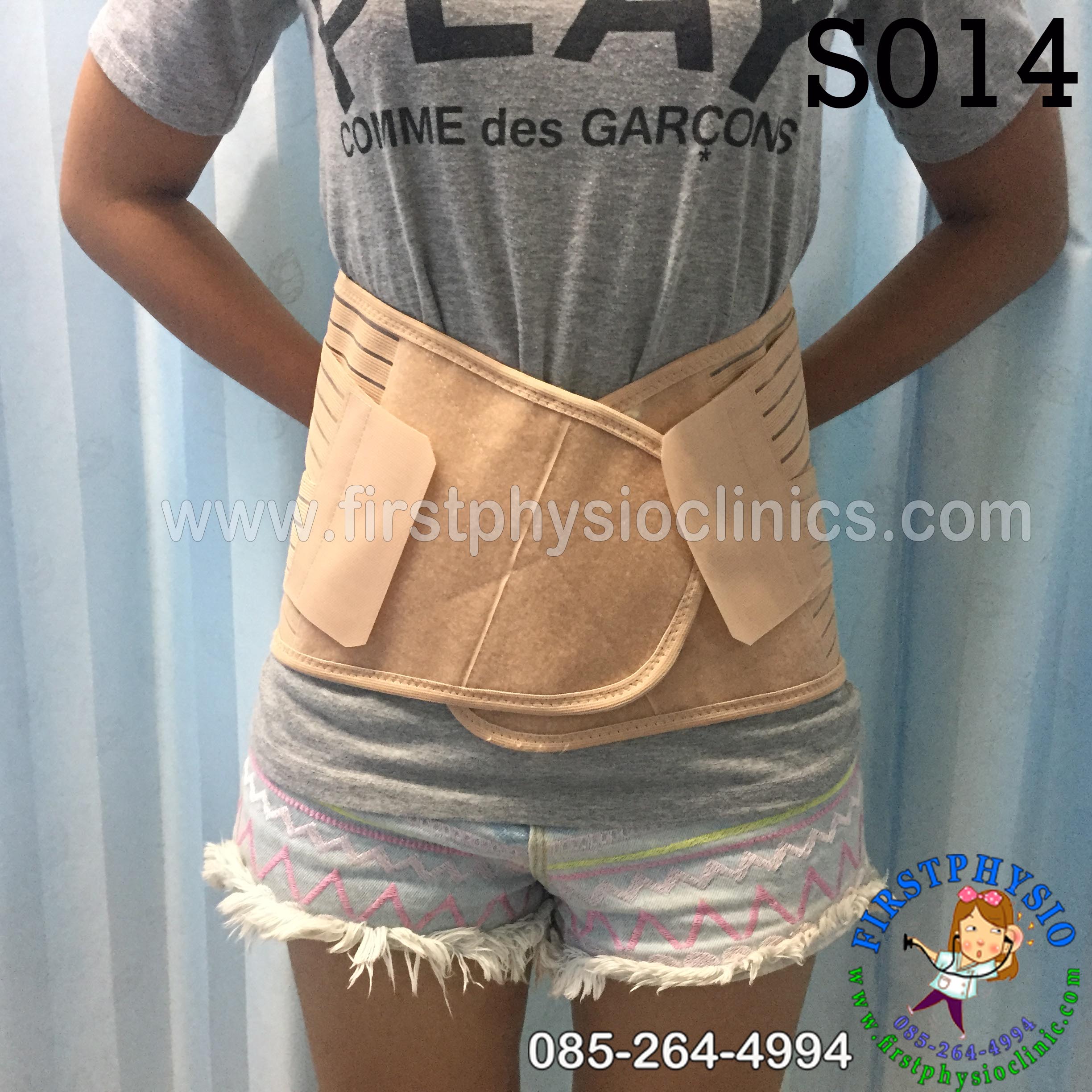 พยุงหลังและสะโพก Sacro Lumbar Support ที่รัดเอวปวดหลัง ที่รัดเอวปวดหลังร้าวลงขา เสื้อพยุงลำตัว เข็มขัดพยุงลำตัว เข็มขัดพยุงหลัง ที่รัดหลัง เฝือกพยุงระดับเอว Lumbosacral support LS support