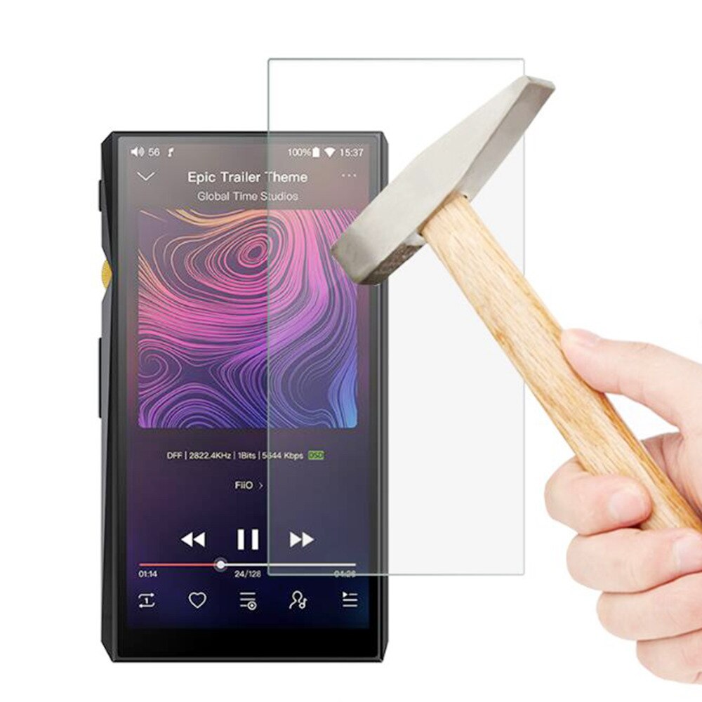 ขาย ฟิลม์กระจกนิรภัยสำหรับ FiiO M11 , M11 PRO , M11 PRO SS ของแท้จาก FiiO