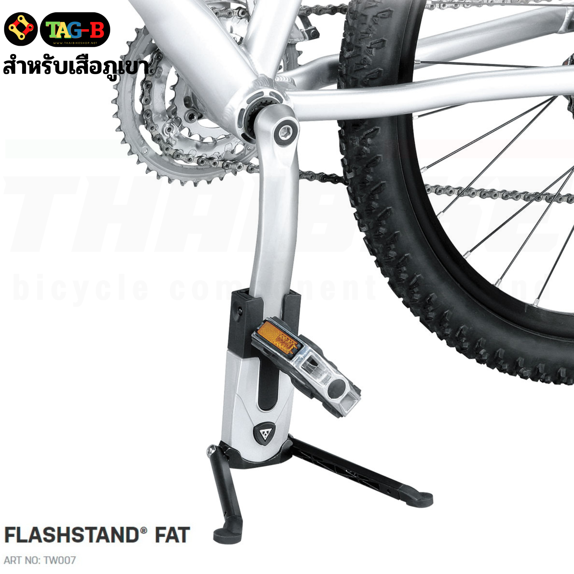 ขาตั้งจักรยานแบบปลดเร็วเสียบบันได TOPEAK FLASHSTAND