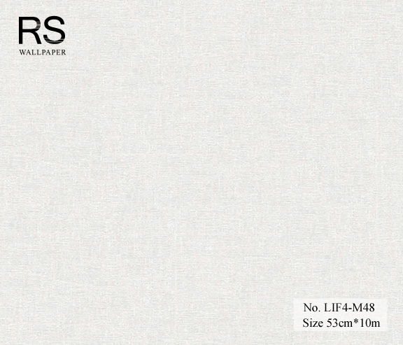วอลเปเปอร์ยุโรปสีขาว No.LIF4-M48