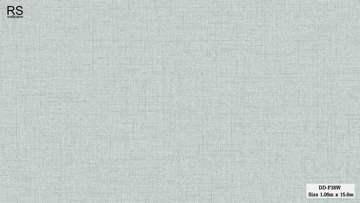 วอลเปเปอร์ลายผ้าลินิน สีฟ้าอ่อน DD-F38W