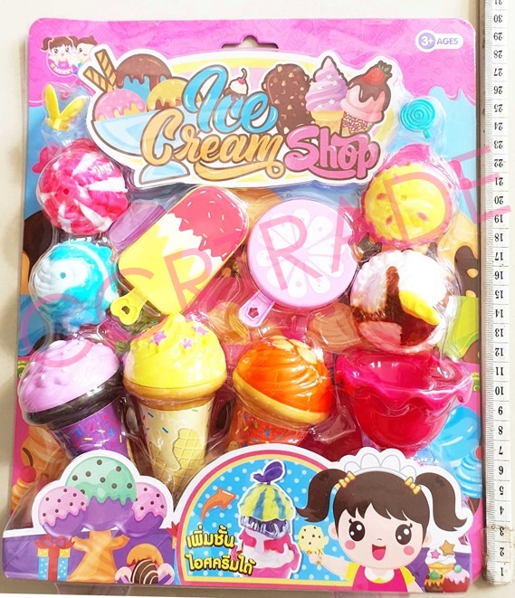 เซ็ทไอศครีมทาวเวอร์แผงครอบ 25x30 ซม.(1x3)
