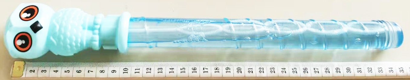 กระบองเป่าฟองนกฮูกพาสเทล 35.5 ซม.กล่อง (1x24)