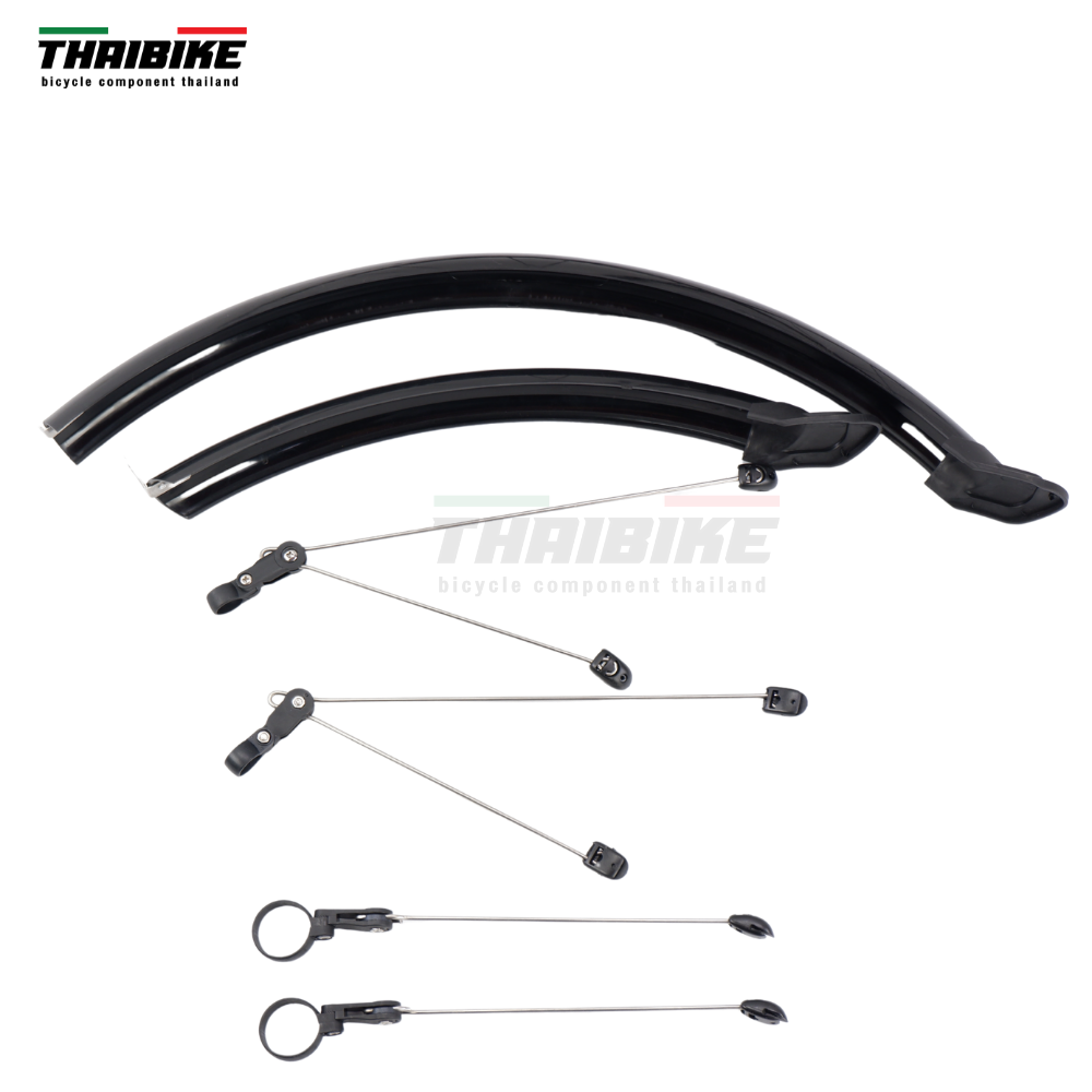 บังโคลนจักรยาน THAIBIKE สำหรับล้อ 26 27.5 รองรับดิสก์เบรค และวีเบรค