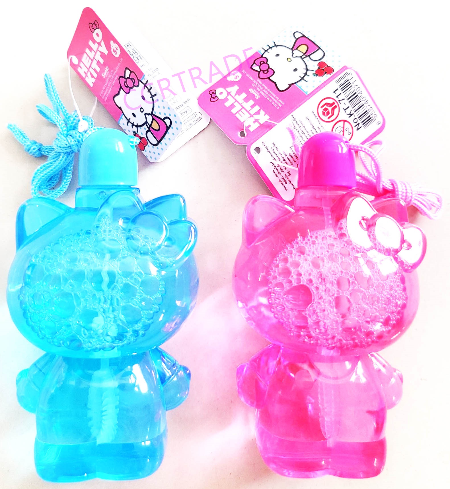 เป่าฟองใสคิตตี้กล่อง 10.5 ซม.(ลิขสิทธิ์แท้)