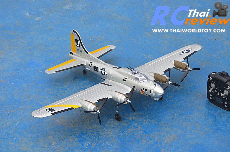 B-17 Aircraft (Auto Pilot) ทิ้งระเบิดสงครามโลก