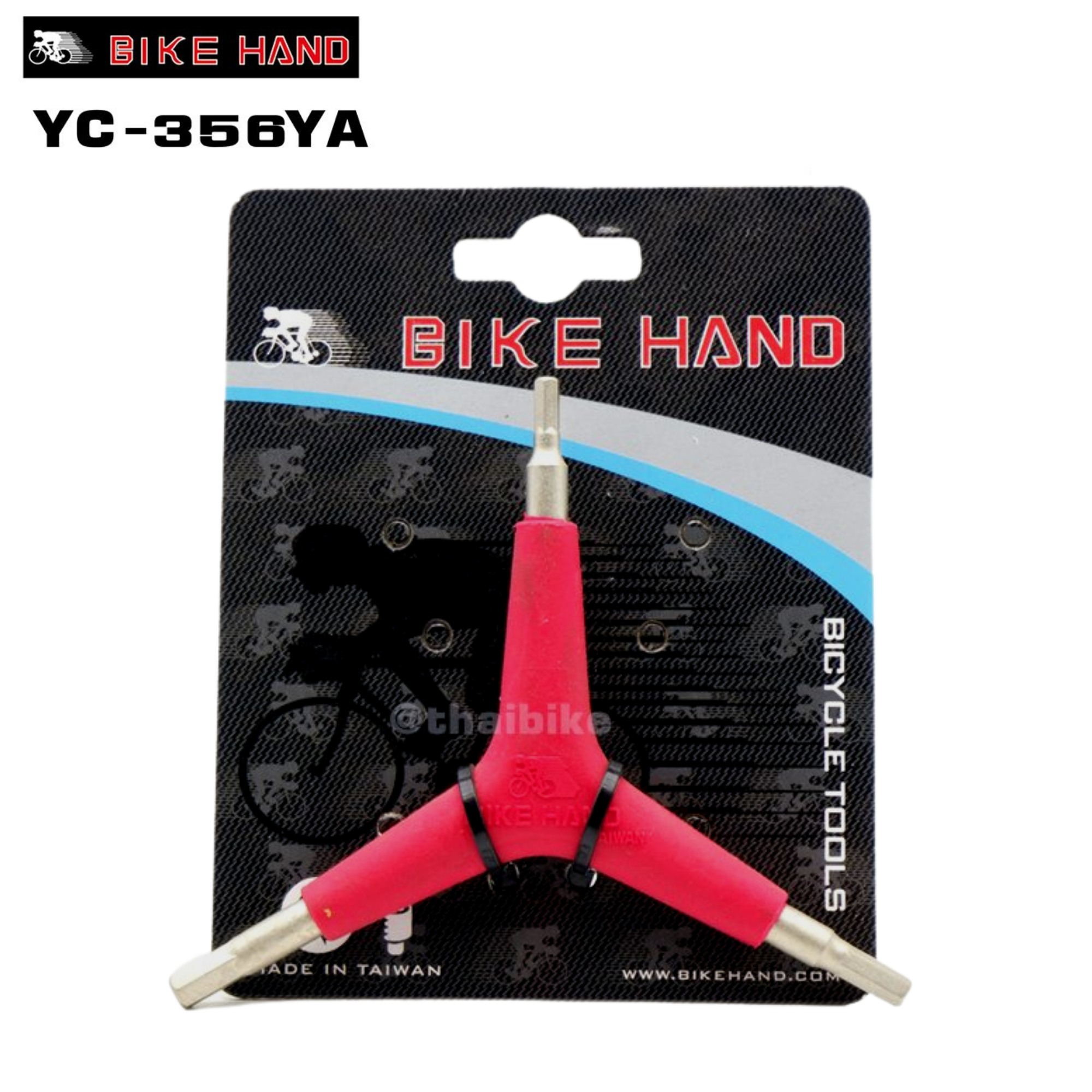 เครื่องมือหกเหลี่ยม สามทาง BIKE HAND YC-356