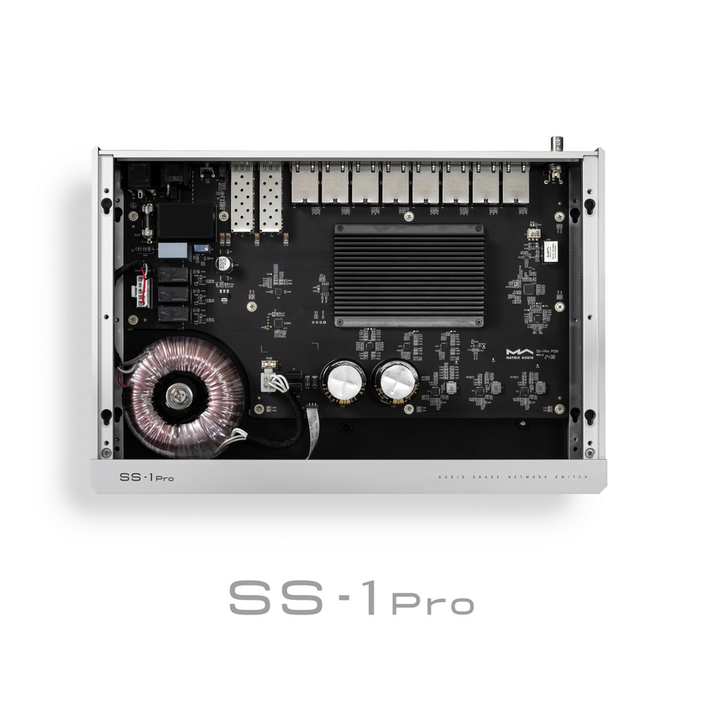Matrix Audio SS1/SS1 PRO สวิตช์เครือข่ายเกรดเครื่องเสียง สำหรับระบบเสียง Hi-Fi ประกันศูนย์ไทย