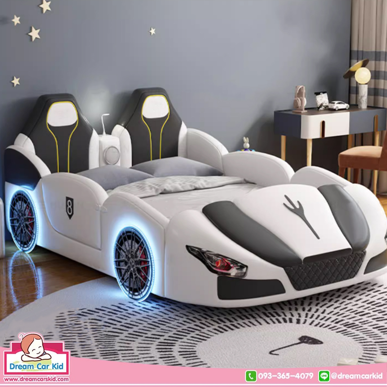 เตียงรถสปอร์ต รุ่น BDYA-1066