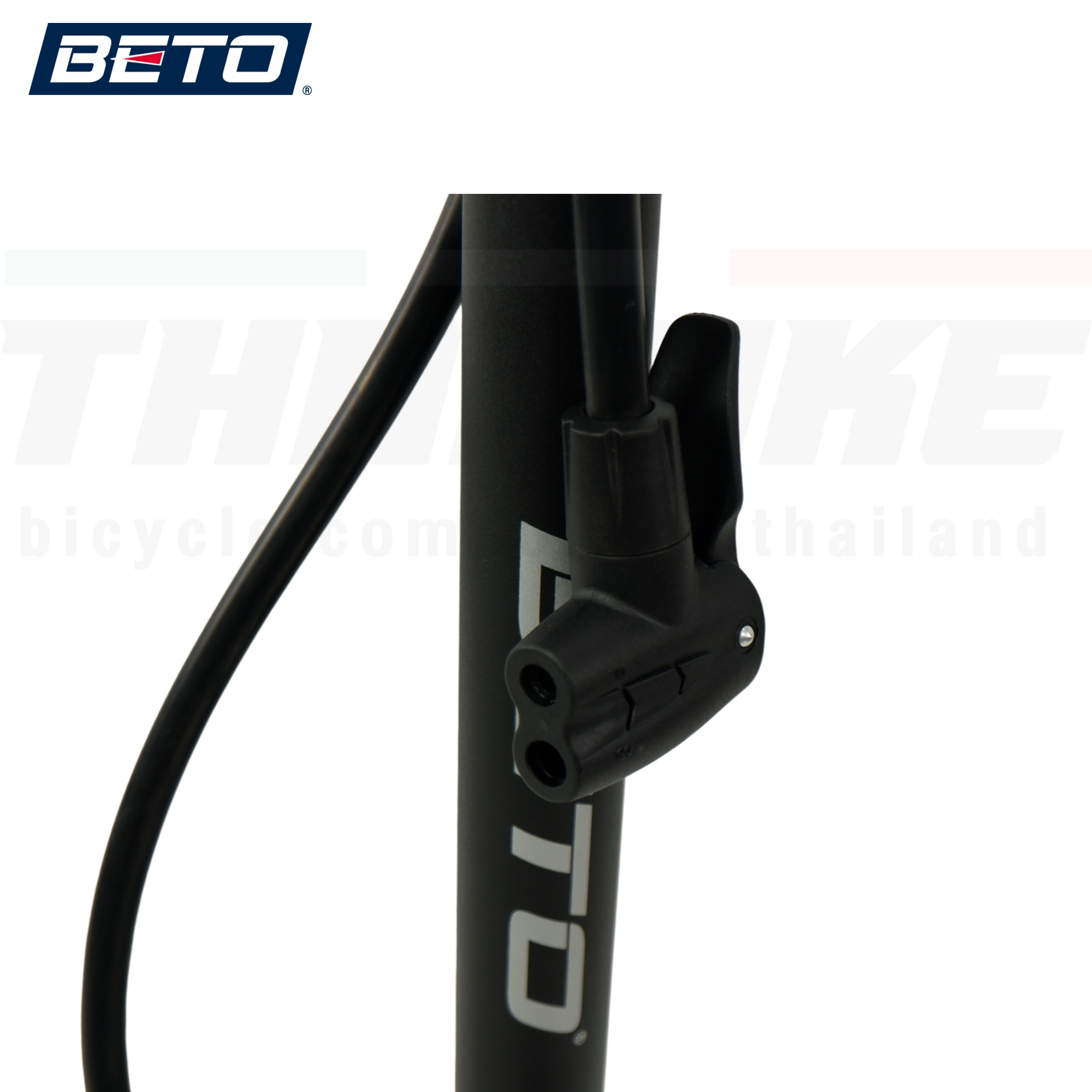 สูบจักรยานแบบตั้งพื้น BETO CMP-155 PG7 สูบได้สองหัว รองรับเสือหมอบ เสือภูเขา