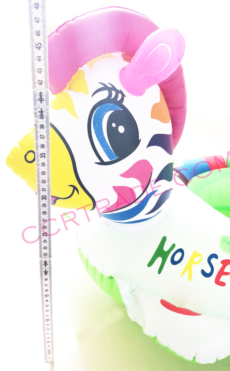 ห่วงสอดขาเป่าลม มีเสียง ลายม้าลาย 47.5x63 ซม.(1x3)