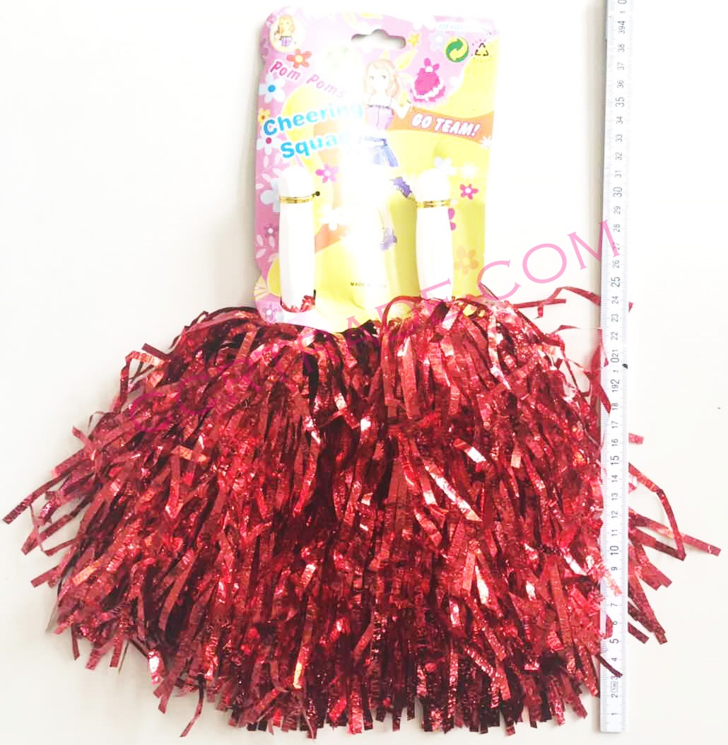 พู่เชียร์กีฬา 2 ชิ้นแผง 30 ซม.(รุ่นใหม่)