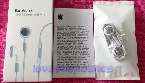 หูฟัง iPhone4/4S/iPad/iPad2/3/4 Original Genuine SmallTalk!!! [ส่งฟรี]