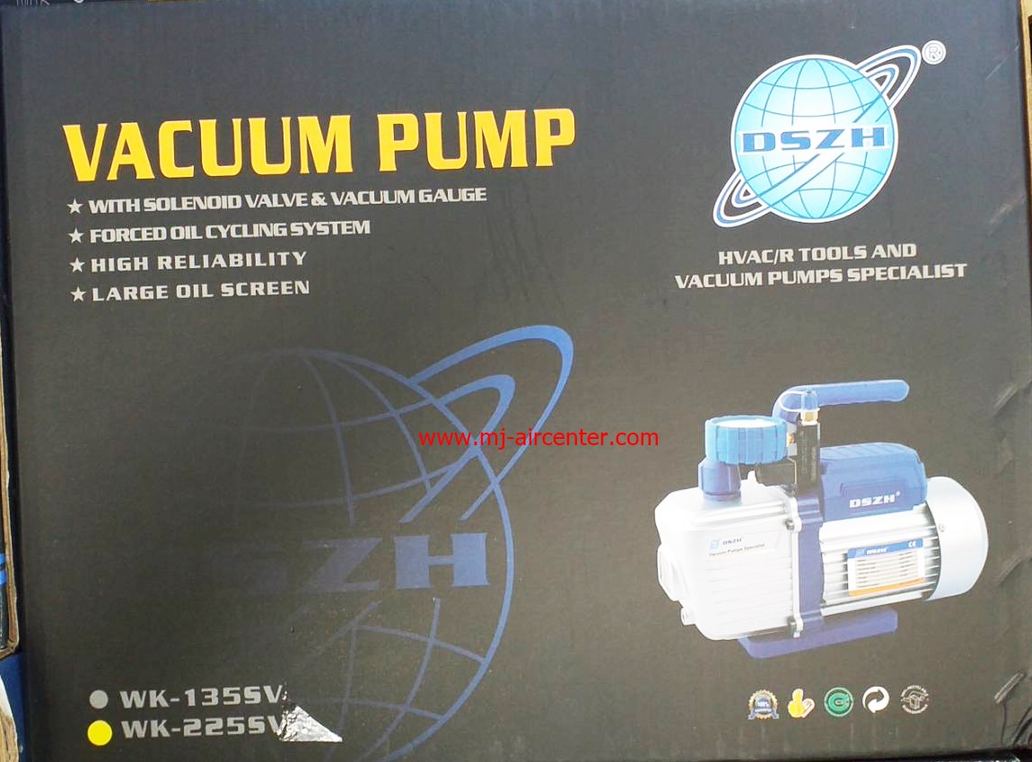 แว็คคั่ม DSZH 2 ชั้น รุ่น WK225SV (1/3 HP)