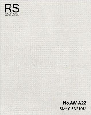 วอลเปเปอร์สีเทาอ่อนอมเงิน มีเทกเจอร์ No.AW-A22