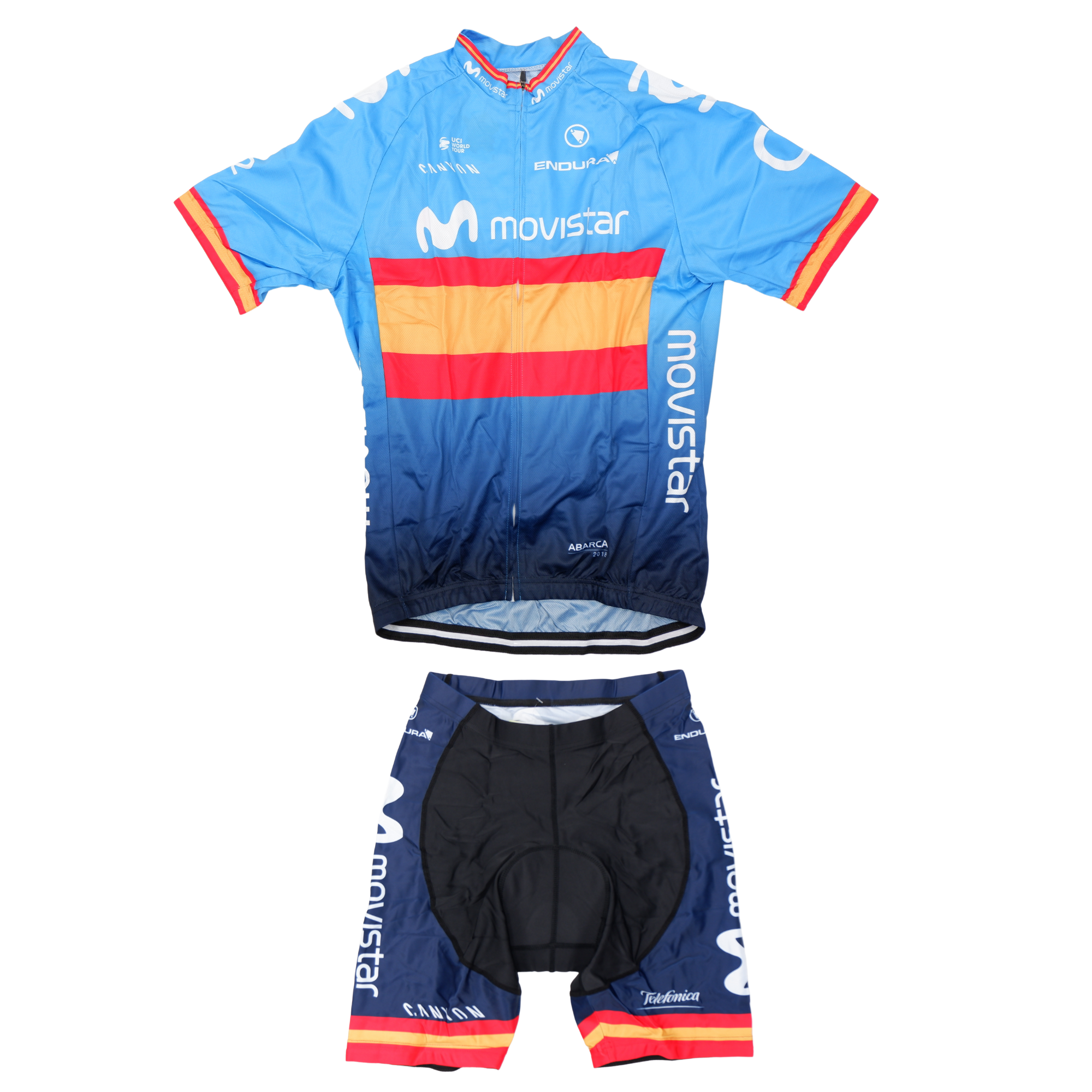 ชุดปั่นจักรยานแขนสั้นลายทีม เสื้อ+กางเกง เป้าเจลแท้ ลดราคาพิเศษ