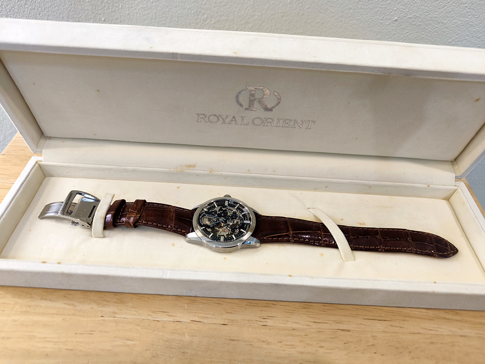 นาฬิกามือสอง Royal Orient Skeleton Limited edition