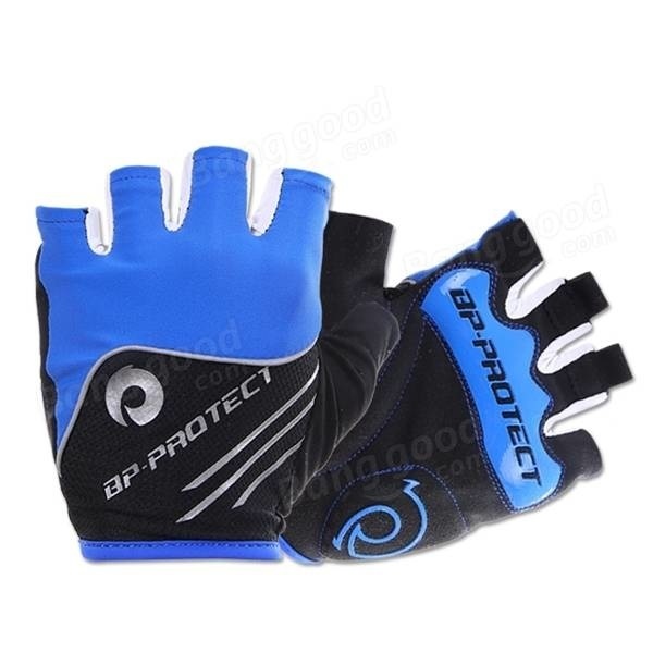ถุงมือจักรยาน BP-PROTECT/COMPETTITION มีเจลหนานุ่ม ผ้ายืด ใส่สบาย