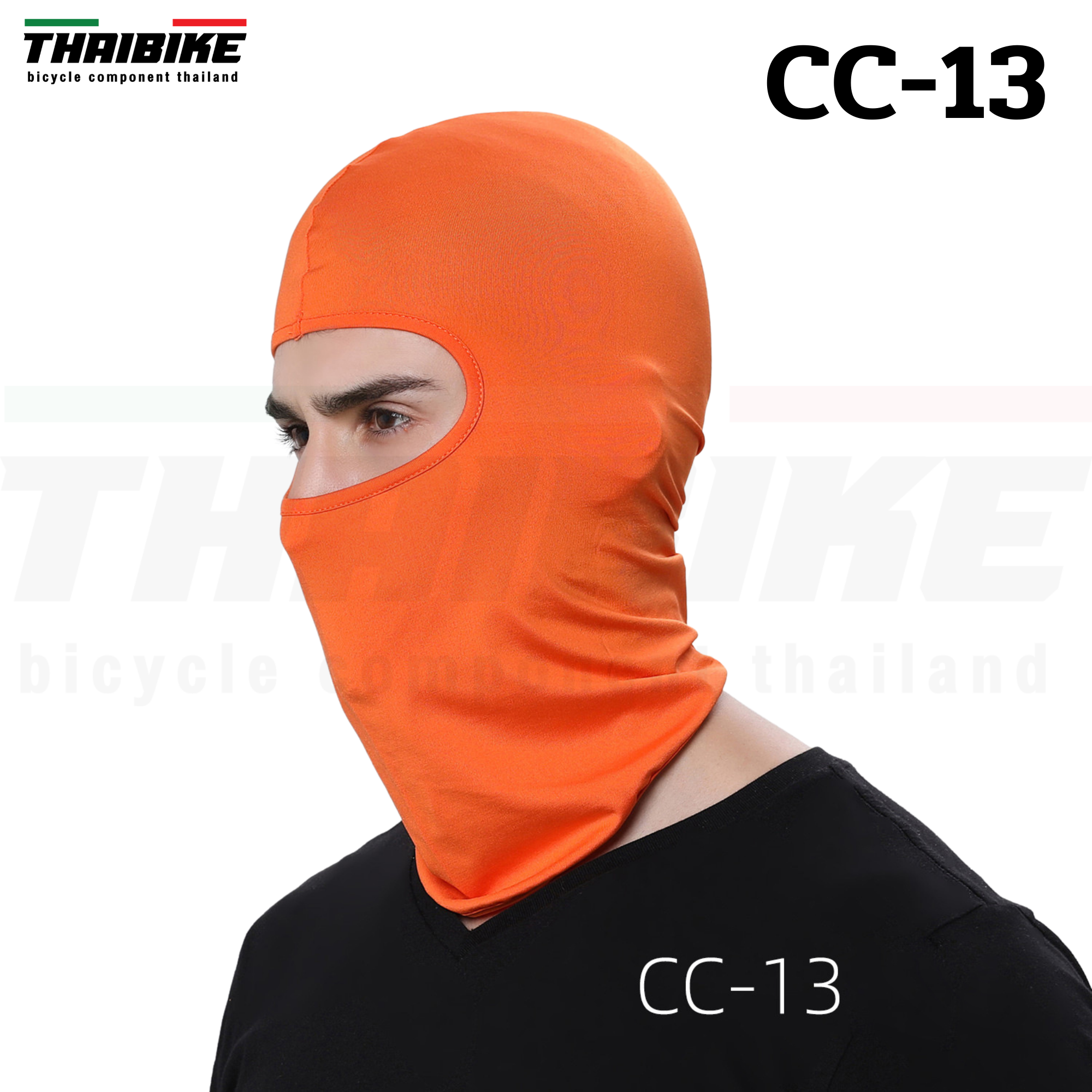 โม่งเต็มใบ ผ้าคลุมหัวกันเหงื่อ ปั่นจักรยาน ออกกำลังกาย ขี่มอเตอร์ไซต์ ผ้ารองหมวกกันน็อค THAIBIKE