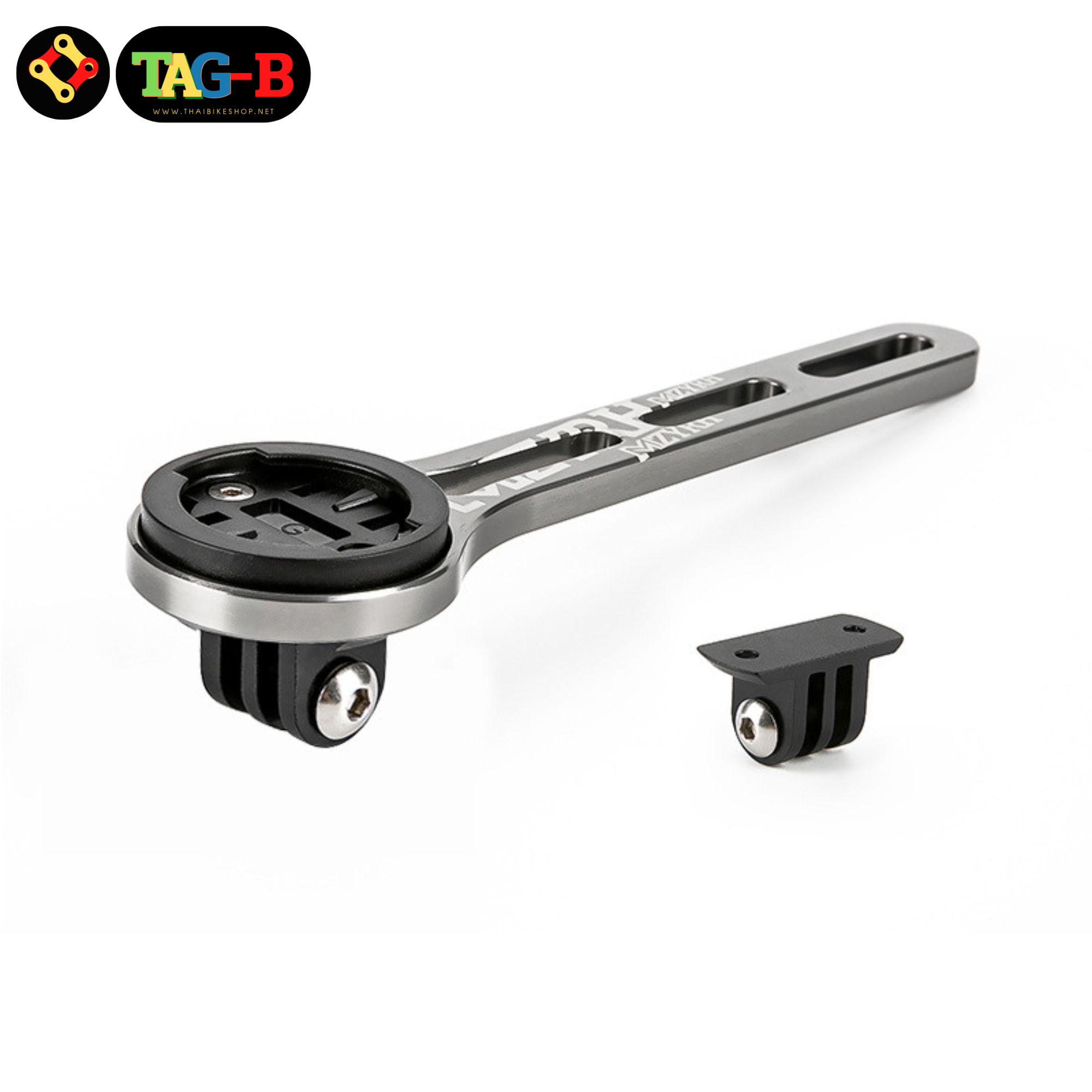 ขายึดไมล์จักรยานอลูมิเนียมสำหรับแฮนด์อินทริเกต MZYRH รองรับ GARMIN BRYTON WAHOO