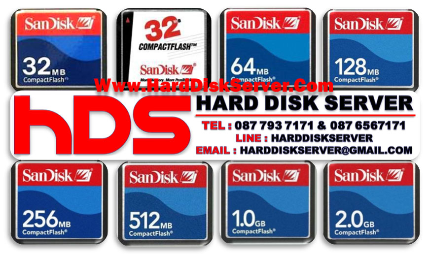 Sandisk Compact Flash Card (CF) 128Mb