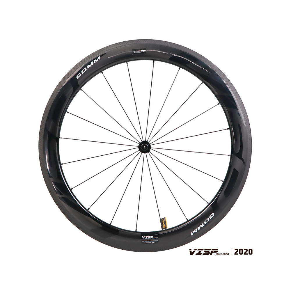 ล้อจักรยานเสือหมอบคาร์บอน VISP BASIC SERIES 2020 Rim 60/88 MM UD GLOSSY