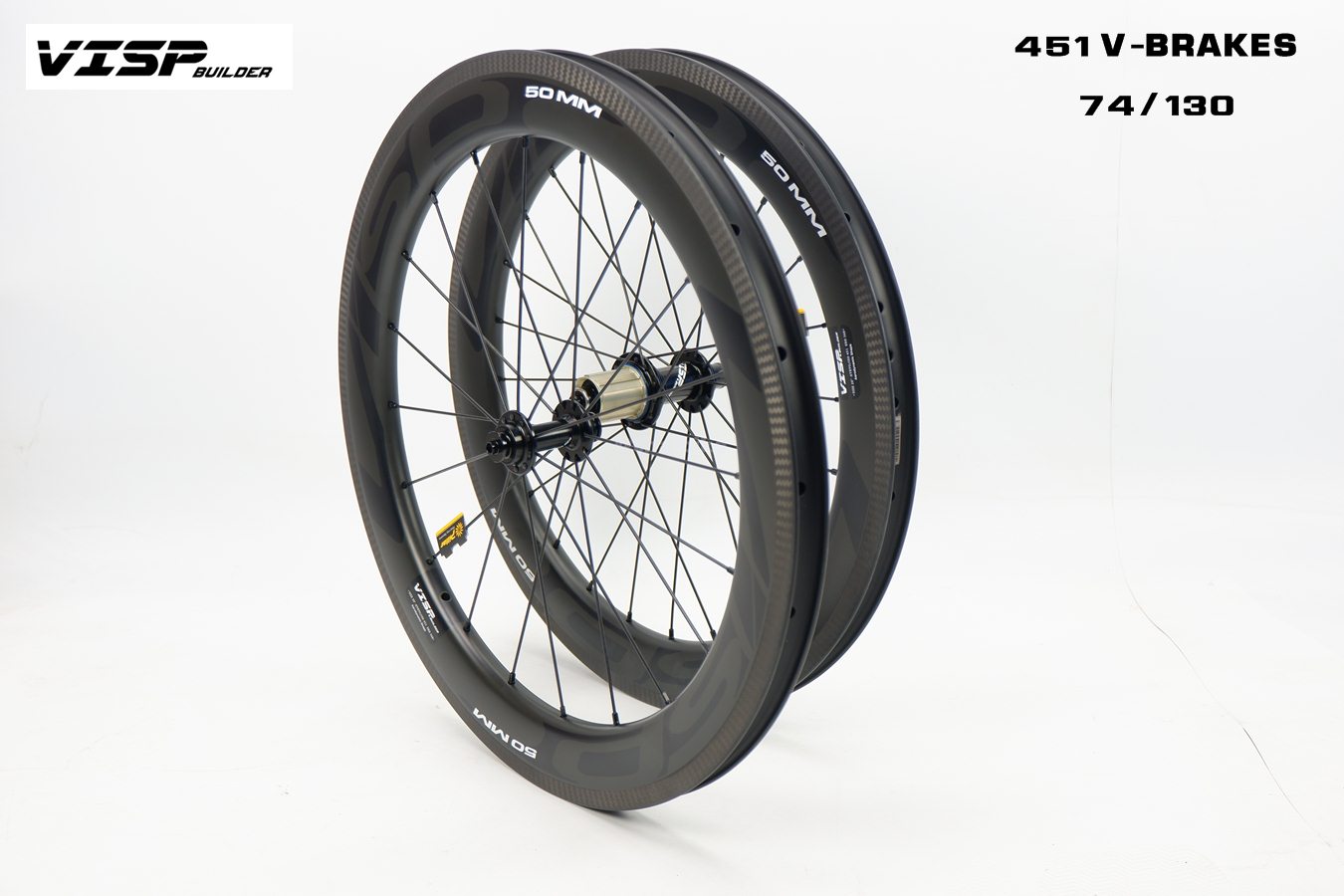 ล้อคาร์บอน VISP สำหรับจักรยานล้อ 20 นิ้ว 451