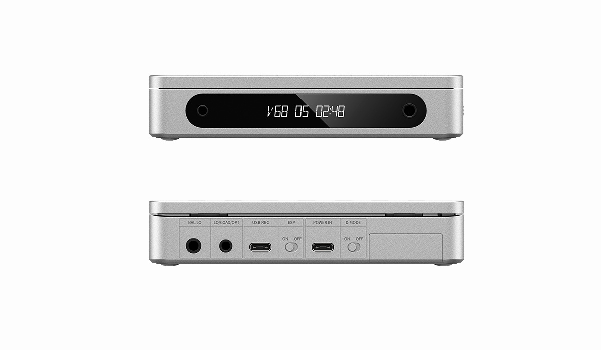 FiiO DM13 / DM13 BT เครื่องเล่น CD รุ่นแรก พร้อมหน้าจอแสดงผล ปุ่มควบคุมการเล่น ช่องเสียบหูฟัง ประกันศูนย์ไทย