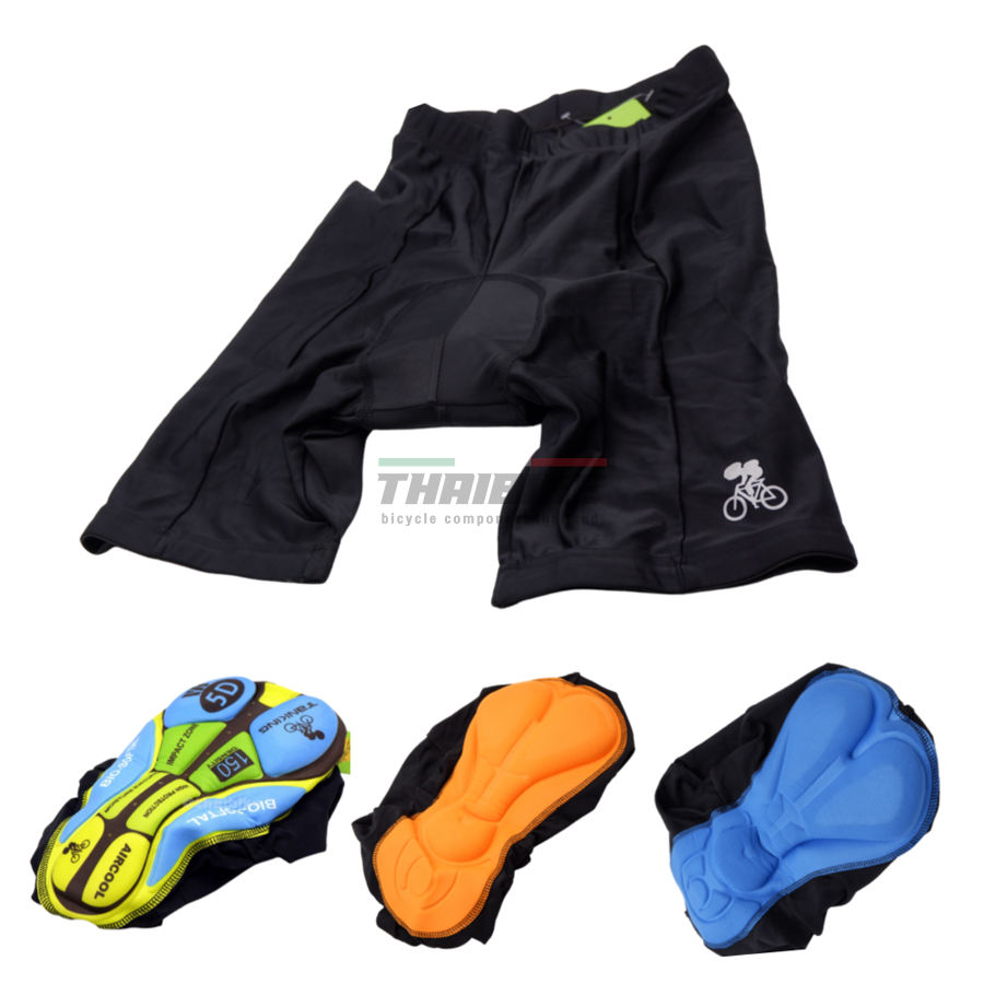 สุดคุ้ม กางเกงปั่นจักรยาน THAIBIKE เป้าเจล 5D ขาสั้น ขายาว