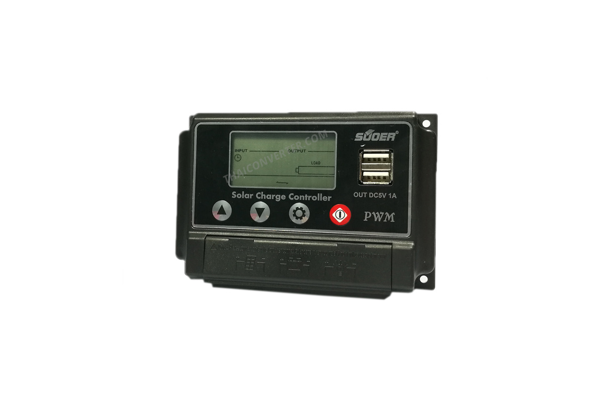 LCD Solar Charger PWM 12/24V 30A