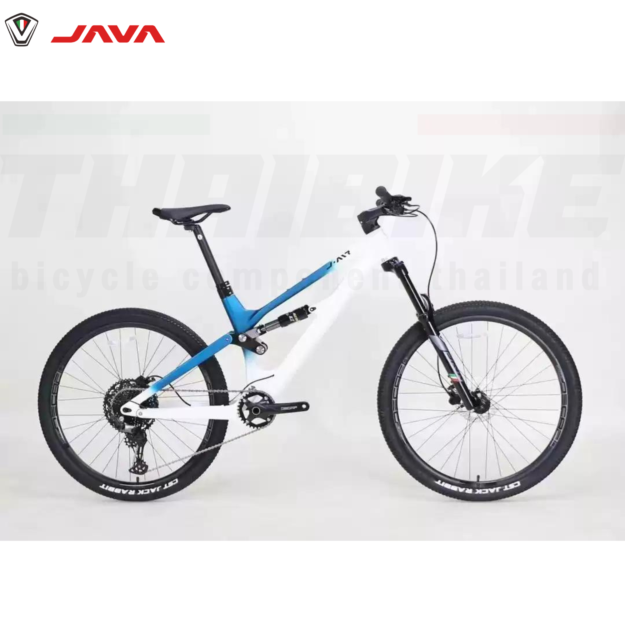 รถจักรยานเสือภูเขาคาร์บอน JAVA SALTAFOSSI Fullsuspension 27.5 SHIMANO 12SPD