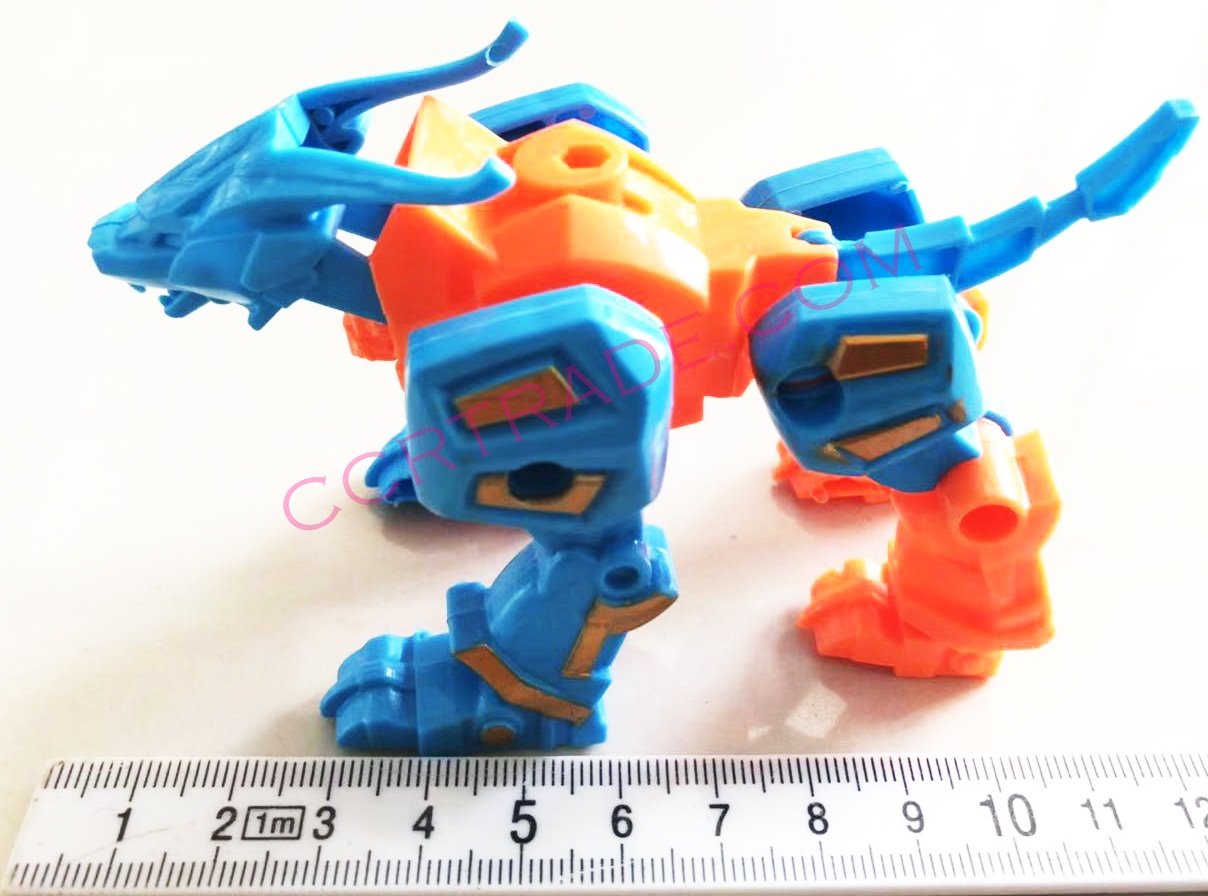 หุ่นมังกรแปลงร่างกล่อง คละแบบ 19.5 ซม.