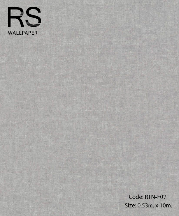 วอลเปเปอร์พื้นสีเทาเข้มเทกเจอร์ผ้า RTN-F07