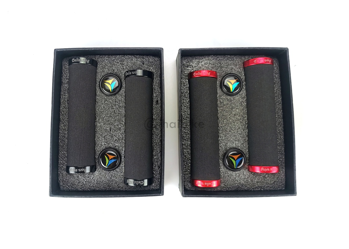 ปลอกแฮนด์จักรยานโฟม DELTA WING แบบรัด หนา นุ่ม