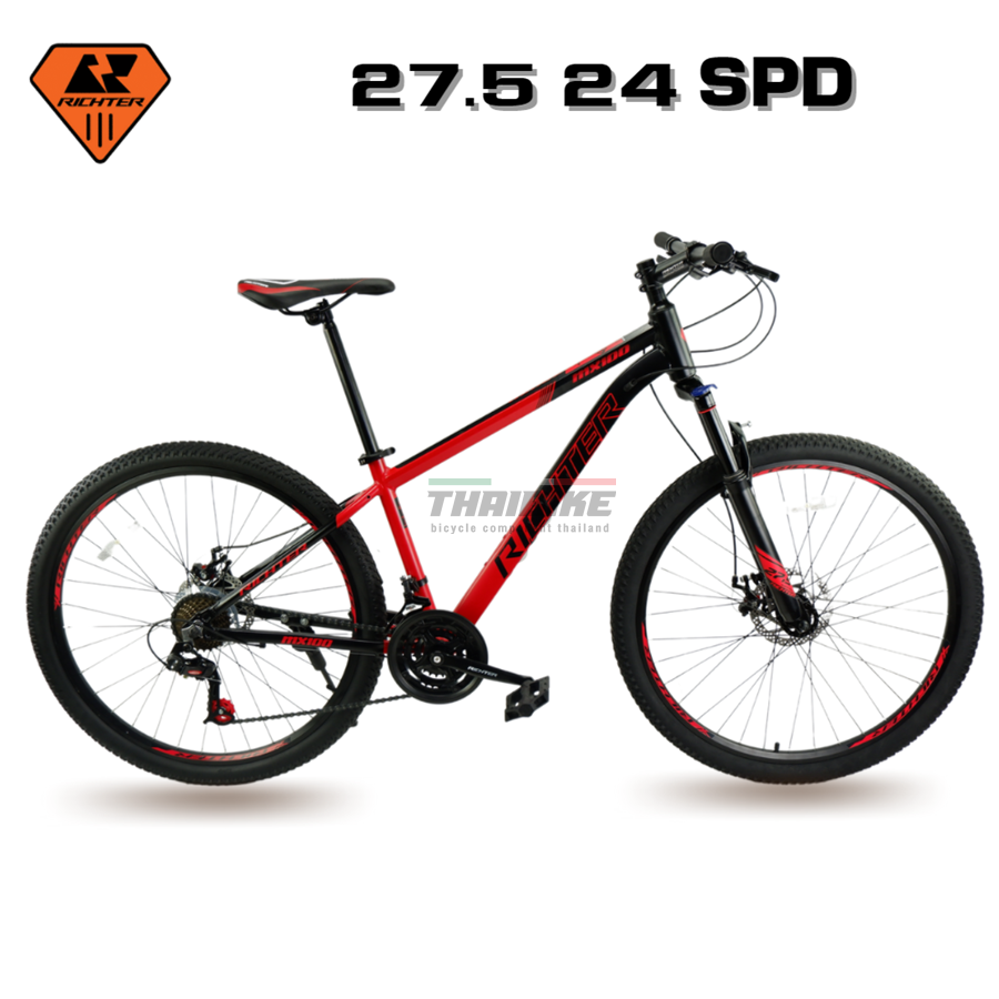 เปิดตัวใหม่ส่งฟรี !! จักรยานเสือภูเขาล้อ 27.5 อลูมิเนียม RICHTER MX100 ราคาถูก