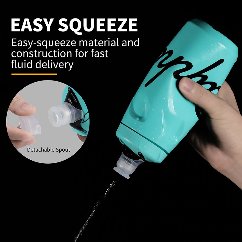 NEW !!ขวดน้ำจักรยาน rapha ของแท้ พลาสติกนุ่ม ขนาด 620ml พิเศษแถมฟรีฝาปิดขวด