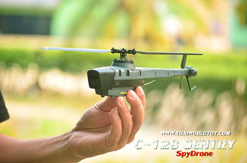 C-128 Sentry SpyDrone 1080P กล้อง Wifi FPV 6แกน
