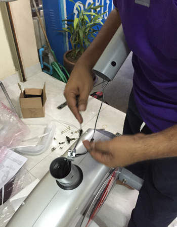 จักรยานกายภาพบำบัดขา รุ่นE022