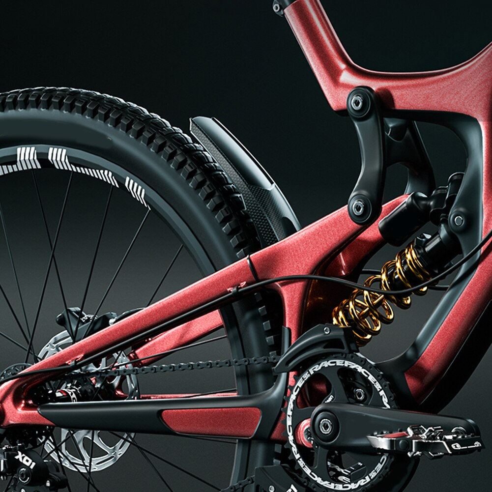 บังโคลนจักรยานเสือภูเขา 1ชิ้น THAIBIKE Bicycle Fenders Mountain Bike