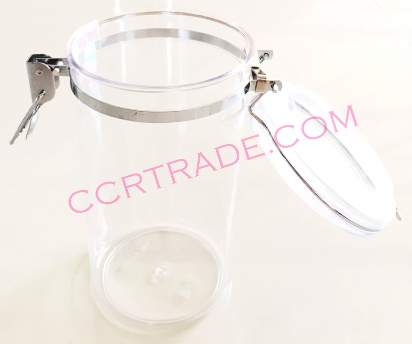 กระปุกสุญญากาศฝาล็อค (ใหญ่) 10x17 ซม.(1x3)