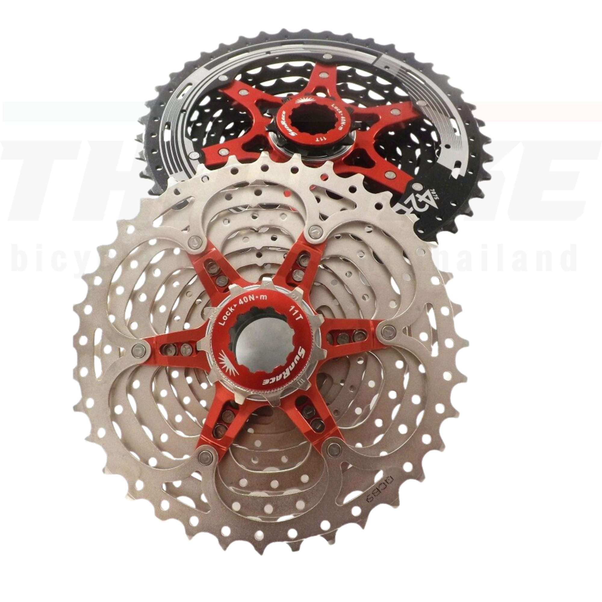 เฟืองจักรยานเสือหมอบ SUNRACE RX8 11SPEED 11-40T 11-42T ตัว TOP