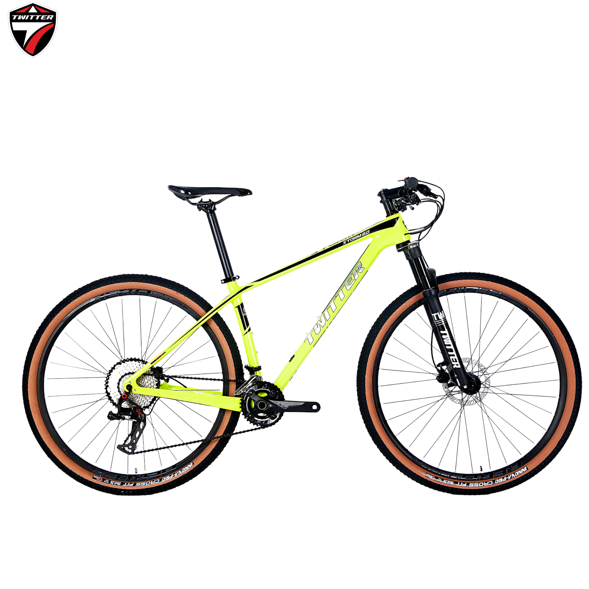 จักรยานเสือภูเขา TWITTER STORM 2.0 เฟรมคาร์บอน 24SPD