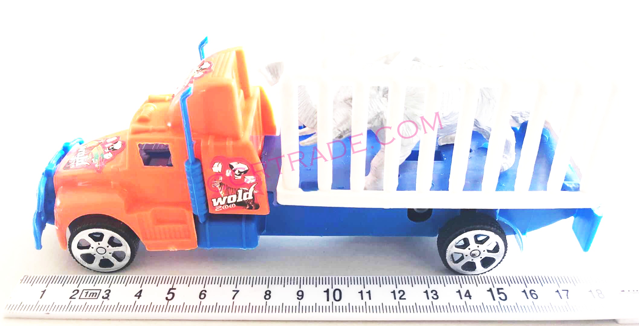 รถบรรทุกสัตว์ป่า มีลาน 18 ซม.