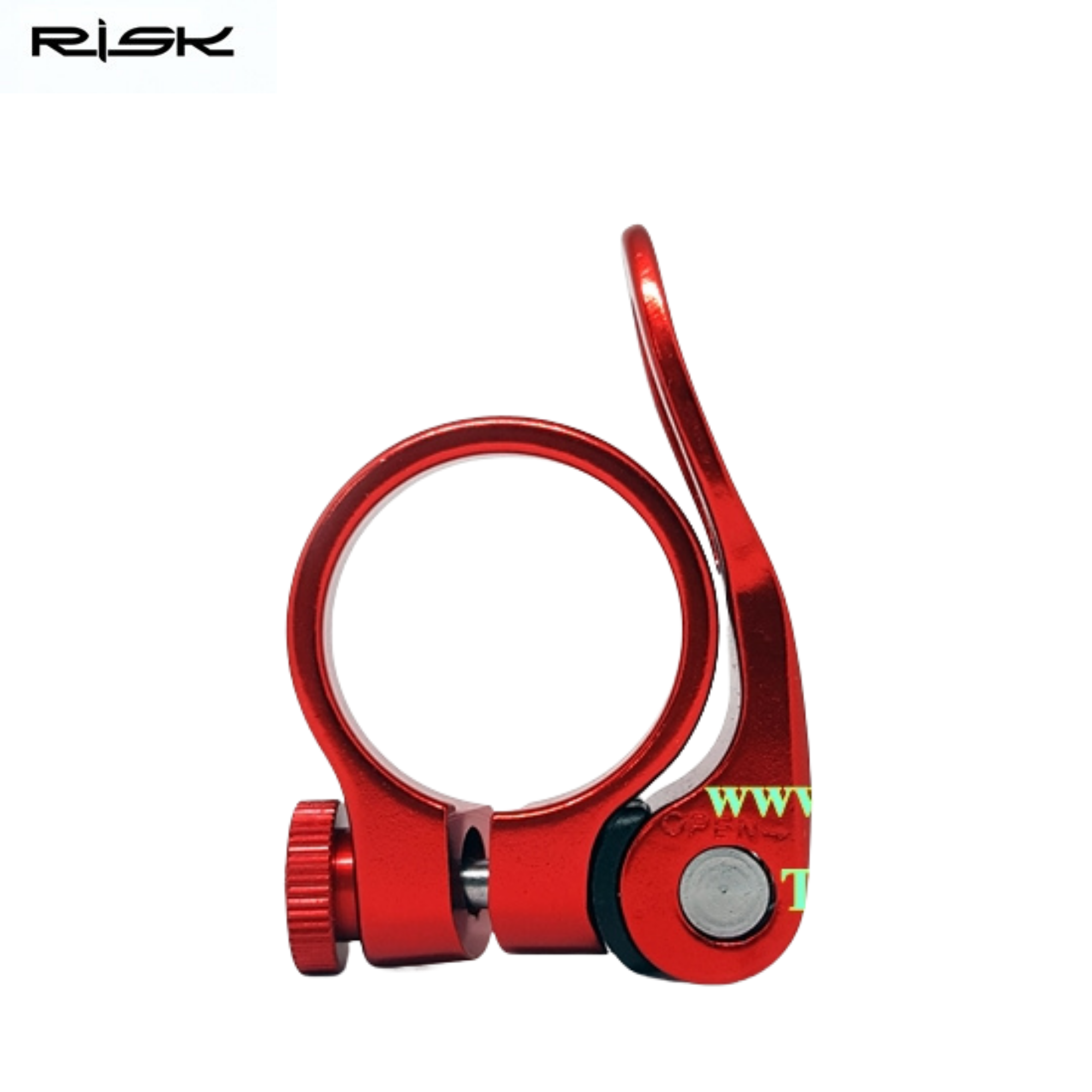 รัดหลักอานจักรยานแบบปลดเร็ว RISK ขนาด 31.8 สำหรับหลักอาน 27.2