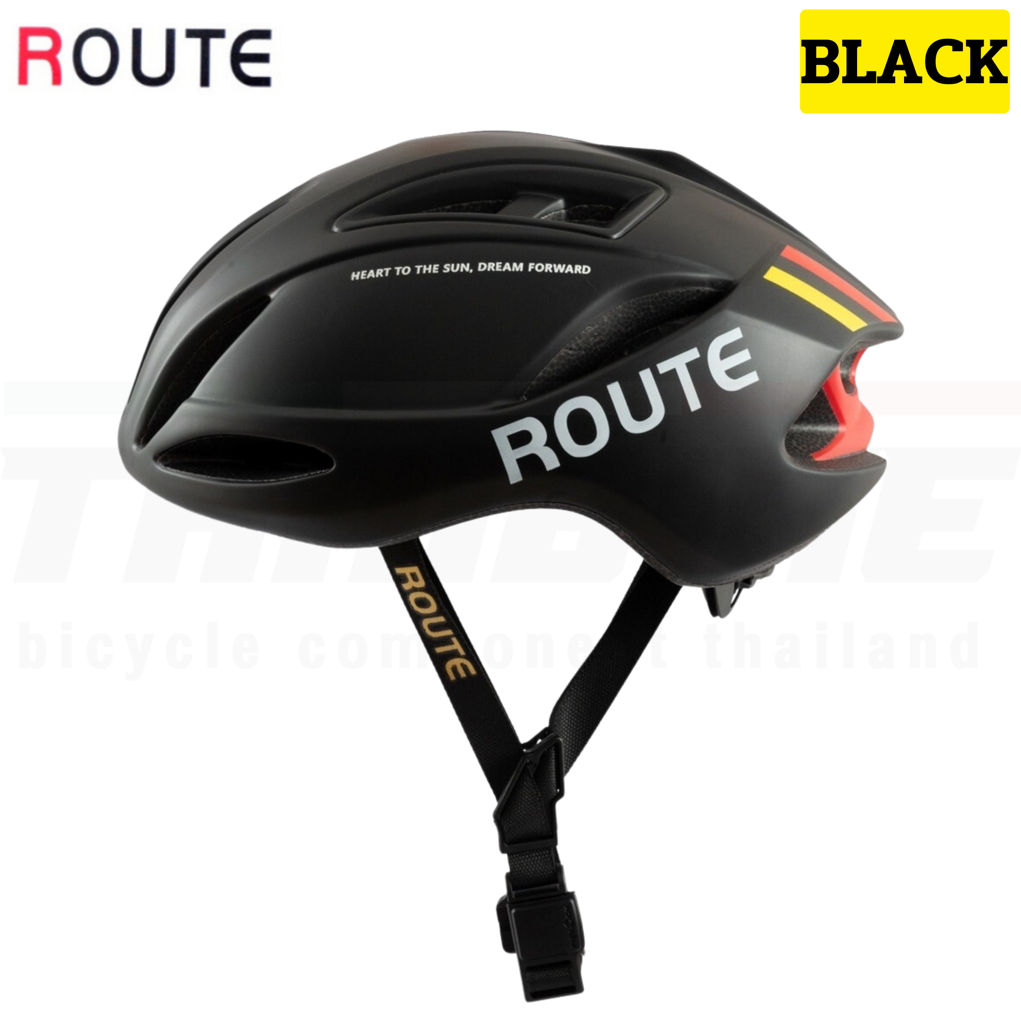 หมวกกันน็อคจักรยานเสือหมอบ เสือภูเขา ROUTE NEW COLOR