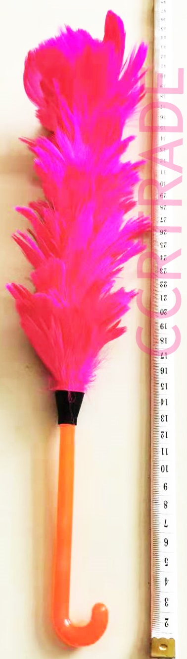 ไม้ขนไก่สีสด 38 ซม.