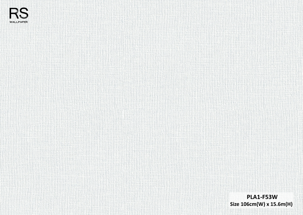 วอลเปเปอร์ สีเทาอ่อนอมฟ้า PLA1-F53W