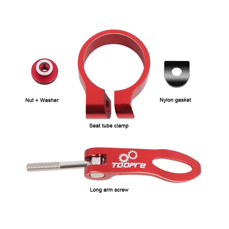 รัดหลักอานจักรยานแบบปลดเร็ว ยี่ห้อ TOOPRE 31.8 34.9